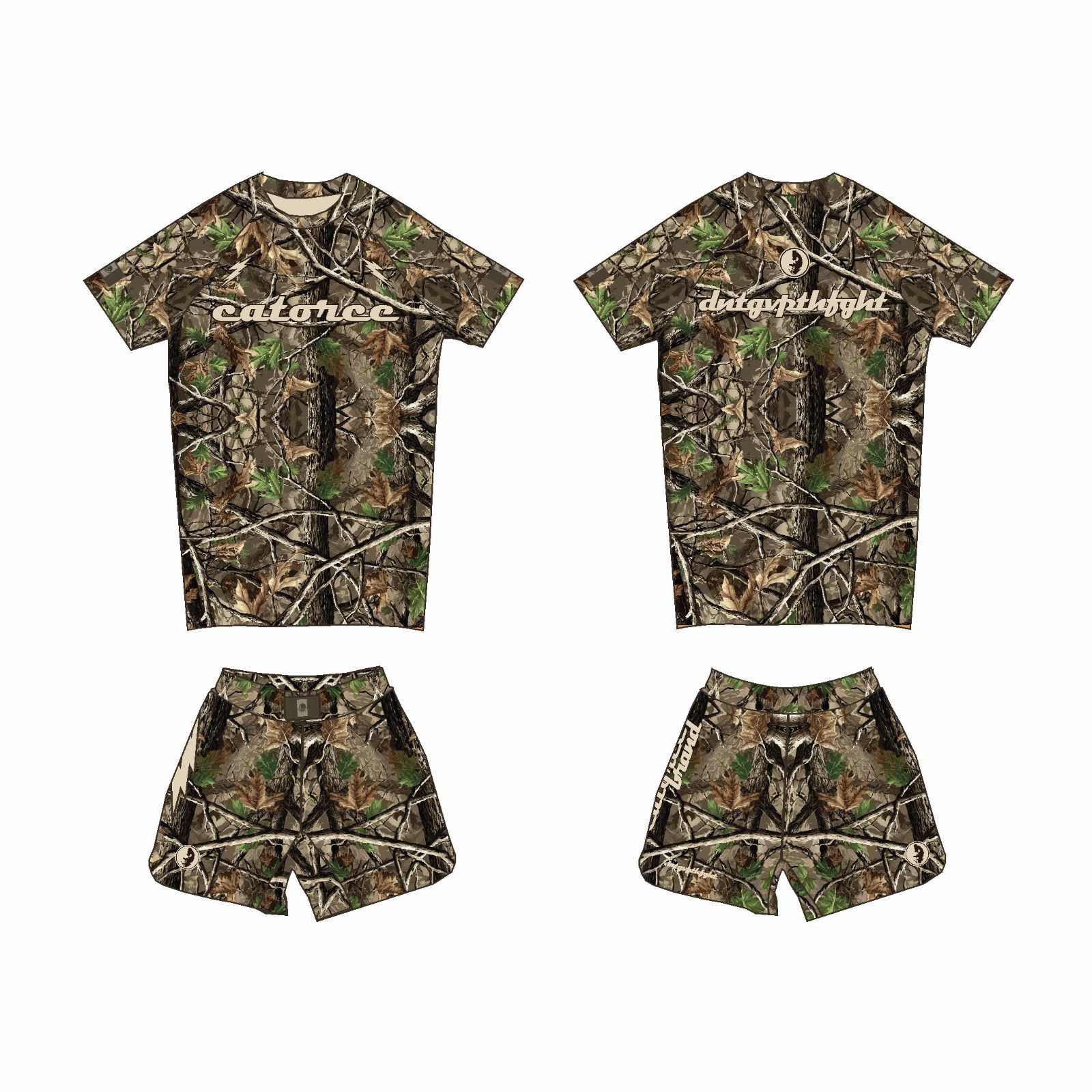 CONJUNTO RASHGUARD MANGA CORTA